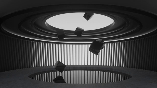 创意空间空镜视频素材画面1