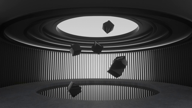 创意空间空镜视频素材画面2