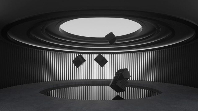创意空间空镜视频素材画面3