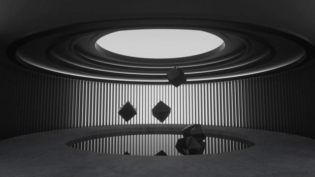 创意空间空镜视频素材画面4