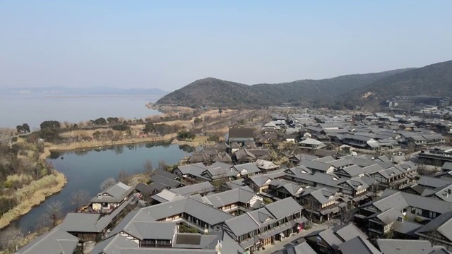 拈花湾风景区视频素材