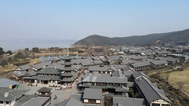 拈花湾风景区视频素材