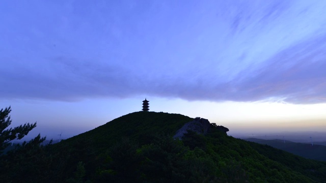 蜂蜜山晨曦-3视频素材