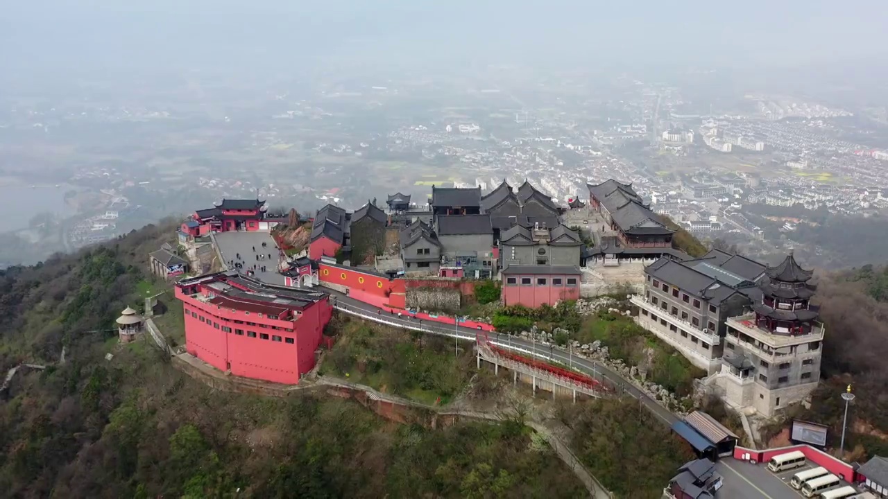 江苏句容茅山九霄万福宫视频素材