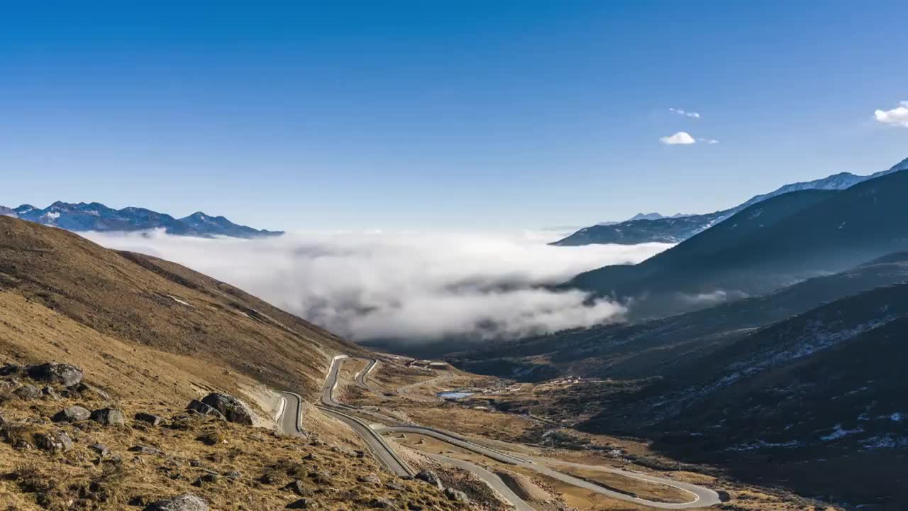 川西云海视频素材