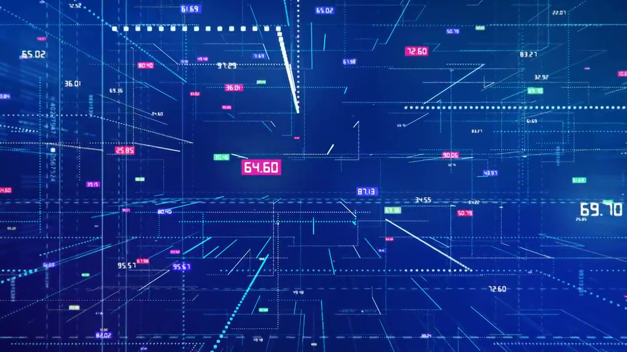 科技空间背景视频素材画面4
