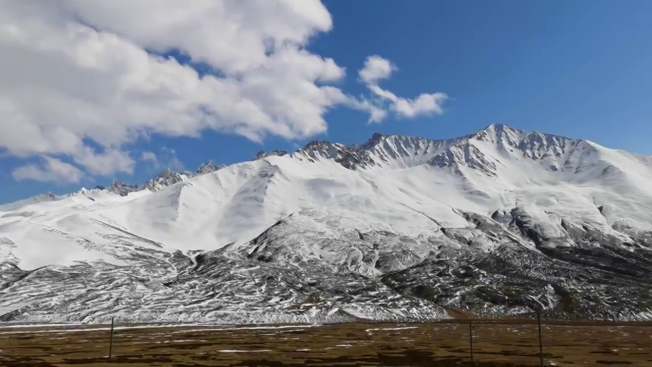 中国 西藏 林芝 察隅 雪山视频素材