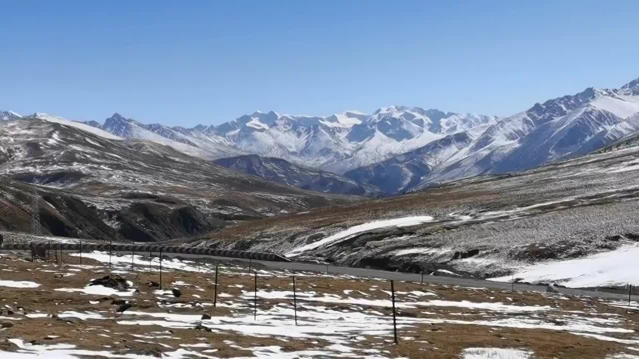 中国 西藏 那曲 巴青 风光视频素材