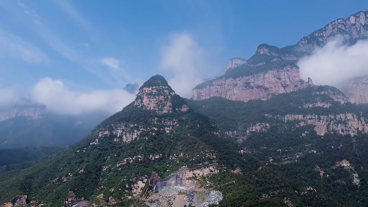 太行万仙山视频素材