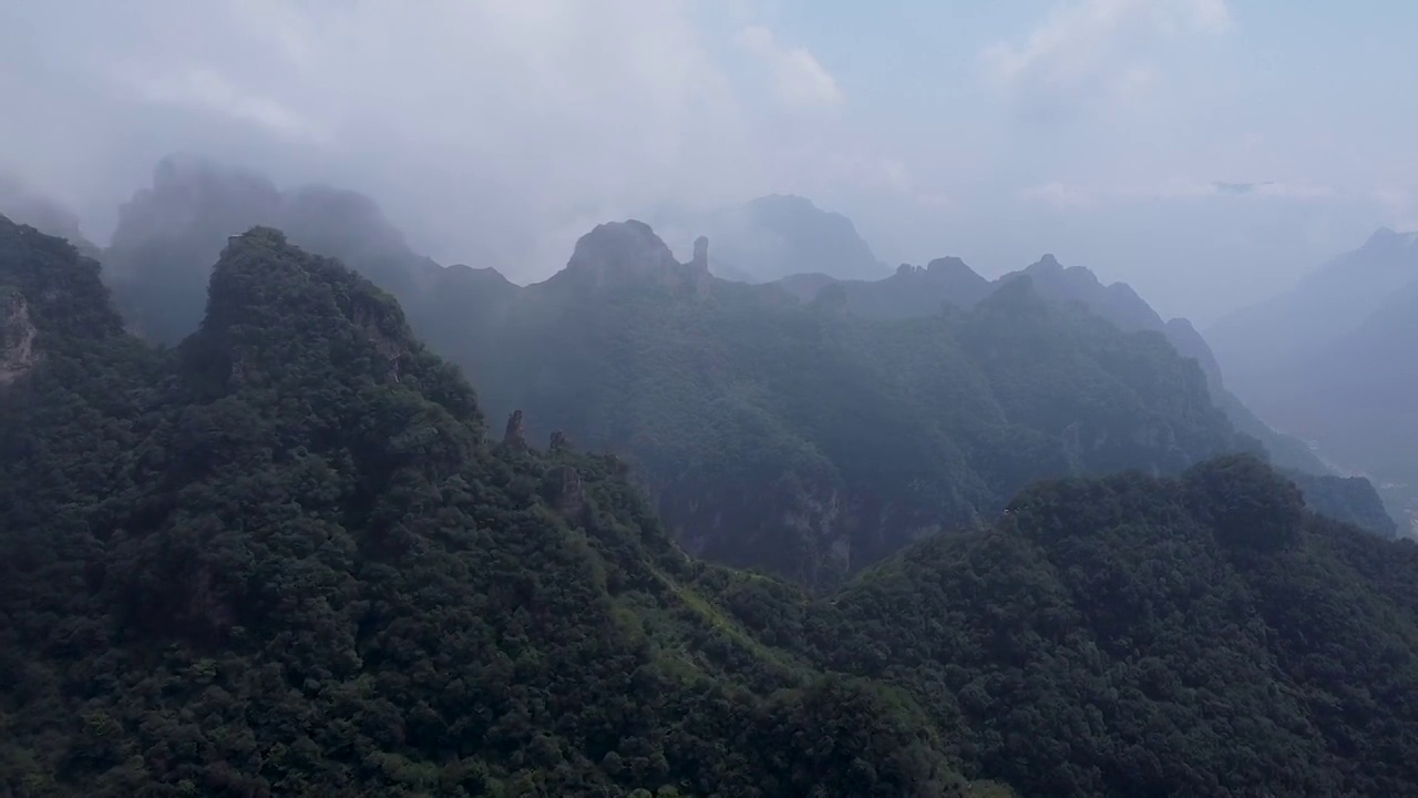 山西王莽岭2视频素材