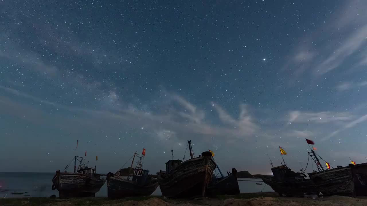 浩瀚星空视频素材