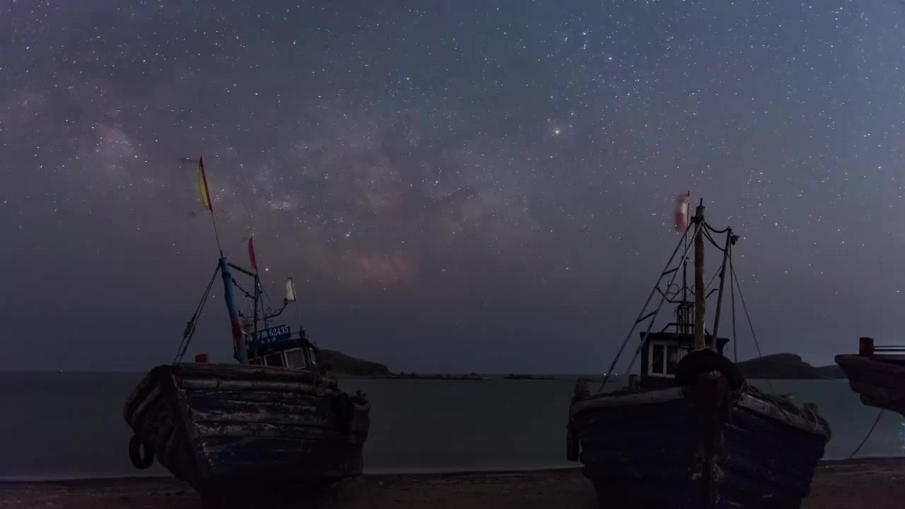 浩瀚星空视频素材