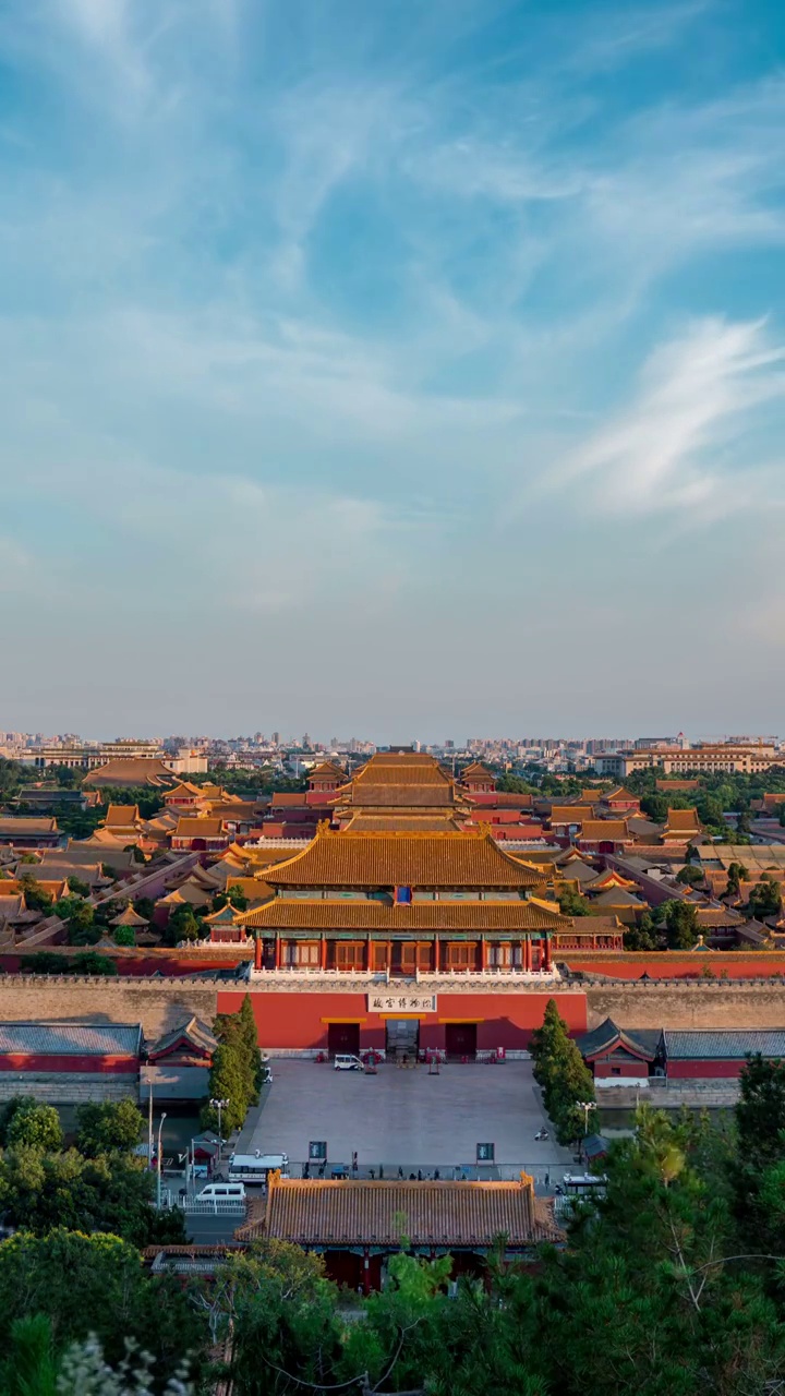 北京故宫风景视频素材