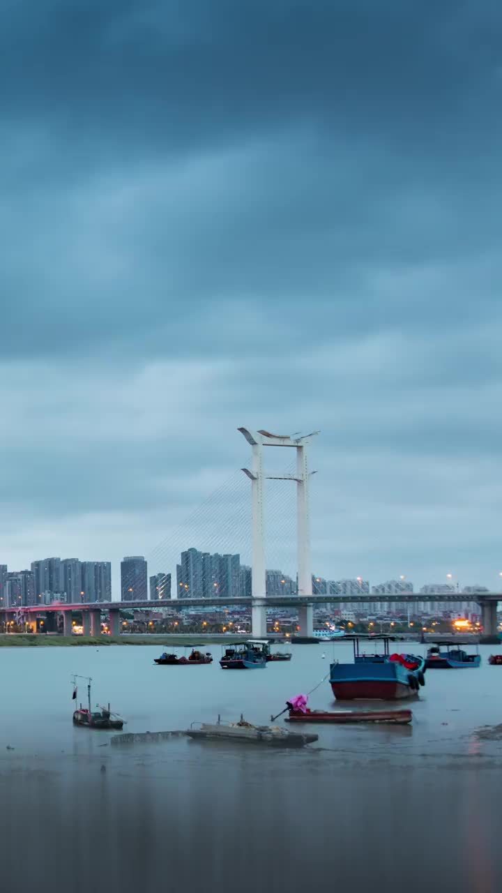 中国福建省泉州市晋江市城市风光视频素材