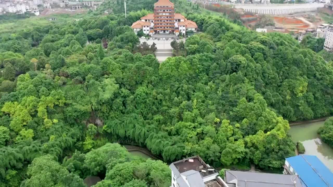 湘西花垣图书馆（三）视频素材