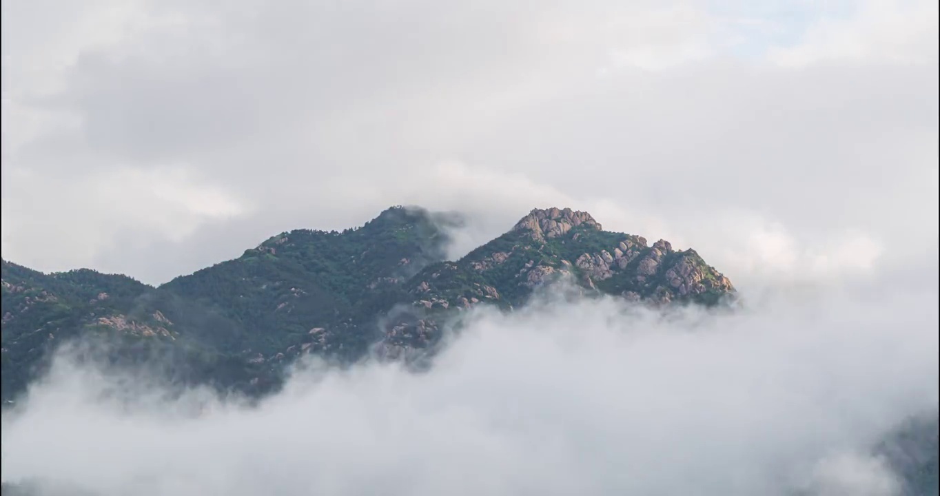 山峰云海视频素材