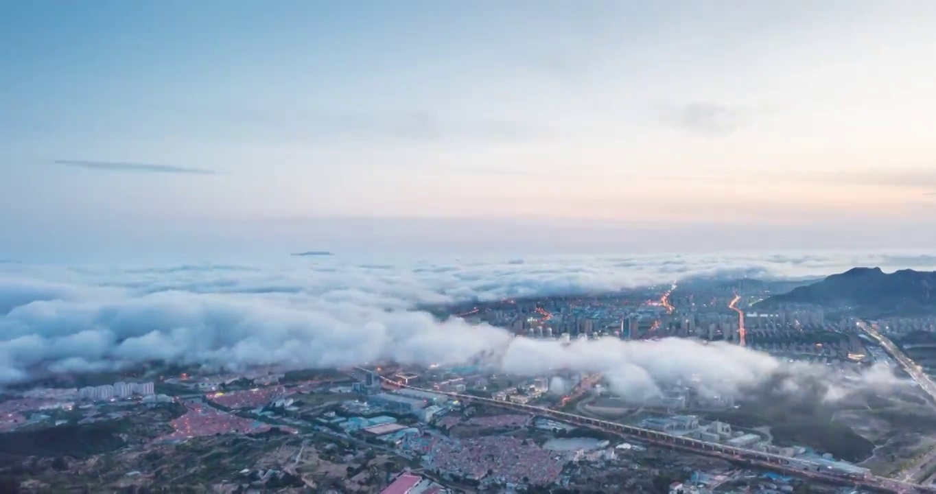 平流雾视频素材