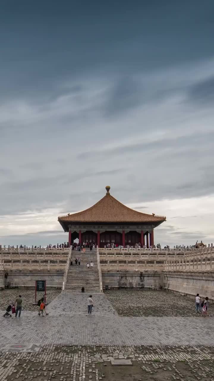 北京故宫风景视频素材