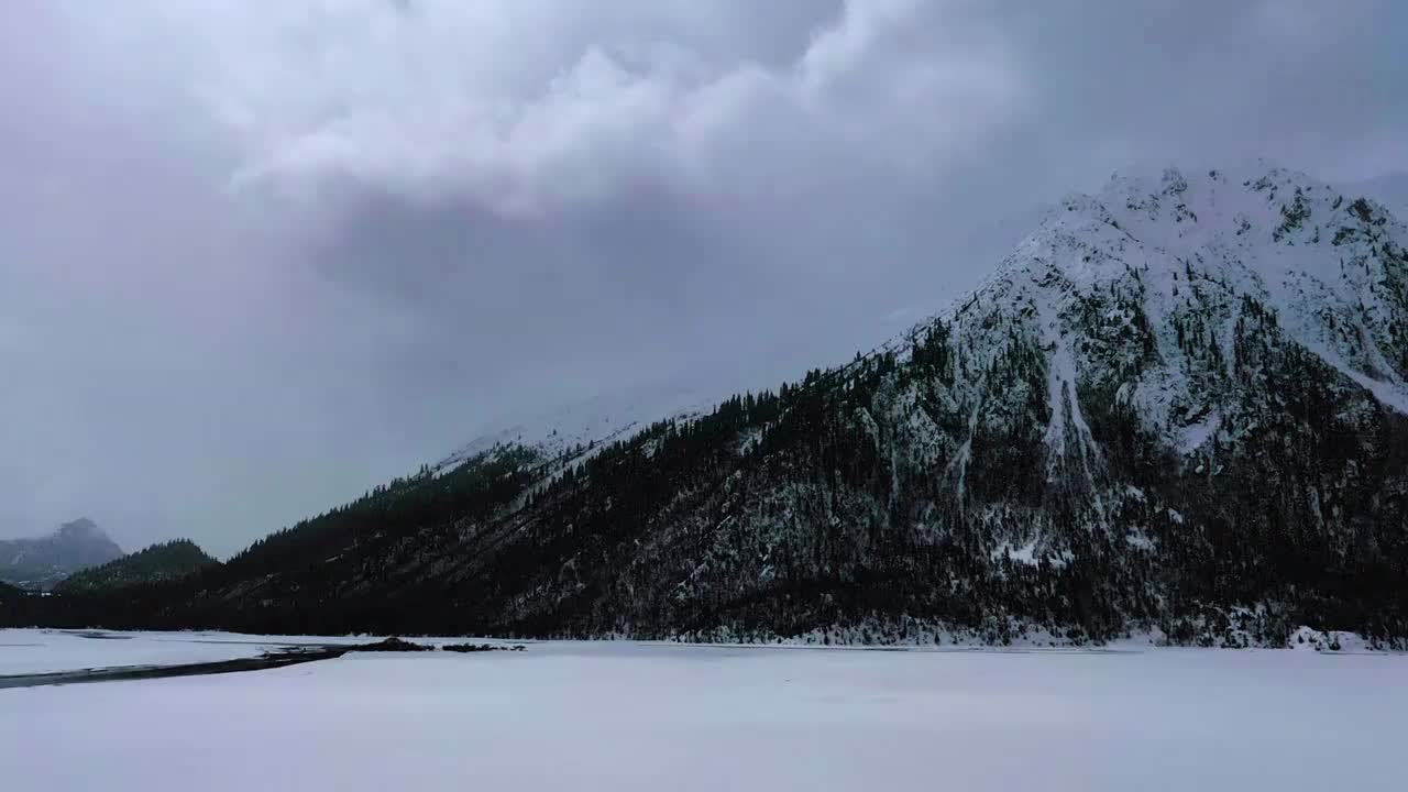 中国最美景观大道川藏南线风光视频素材