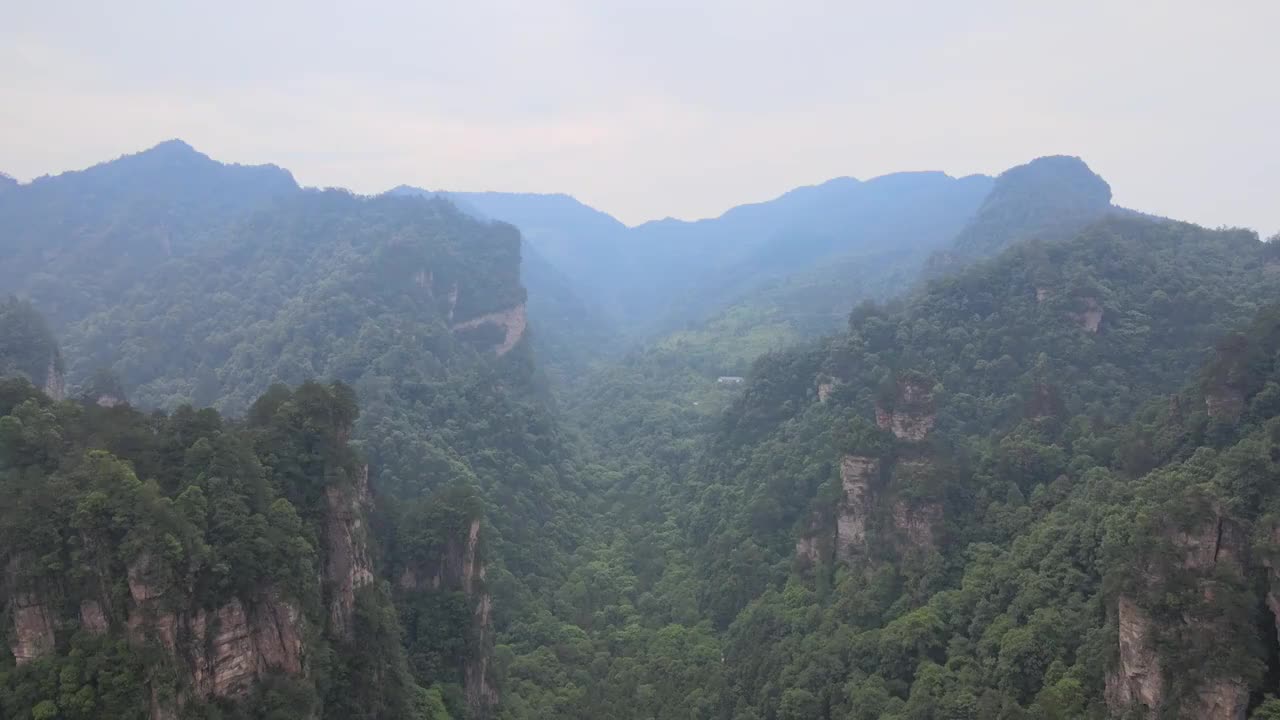 湖南张家界山川视频素材