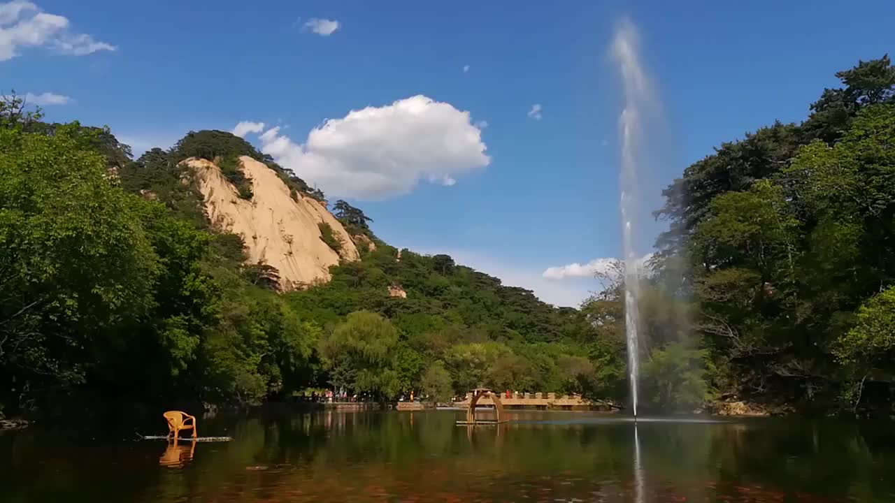 辽宁千山5A景区洞天一品视频素材