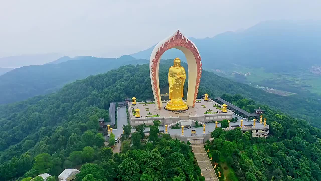 东林寺视频素材