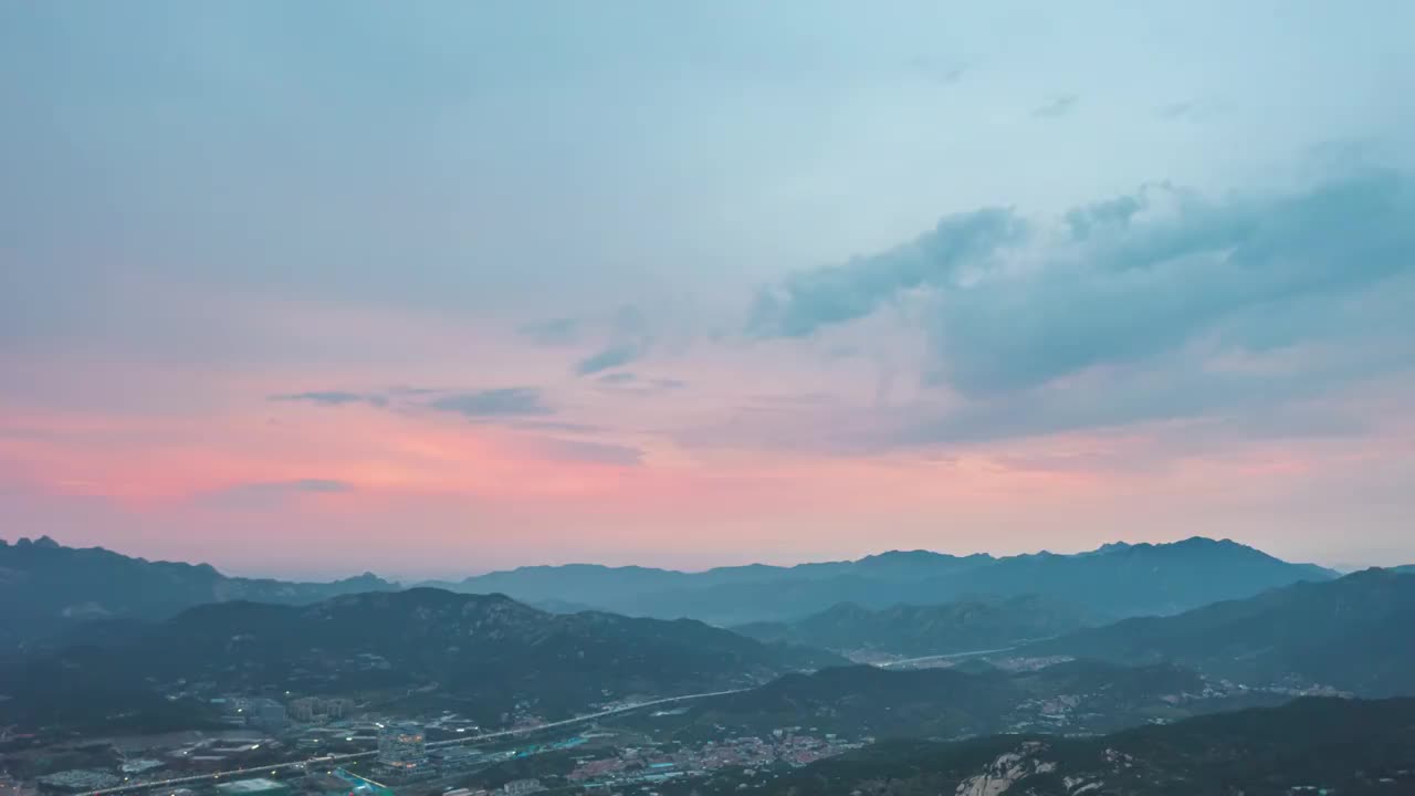 夕阳视频素材