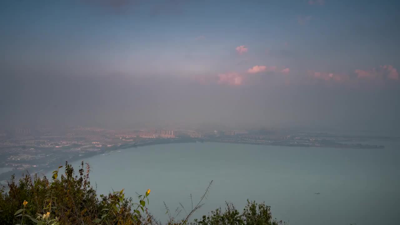 昆明西山延时视频素材