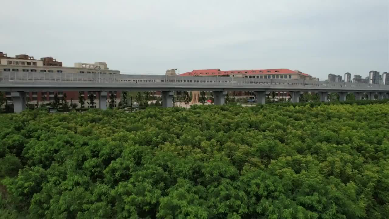 西安交通大学创新港校区视频素材