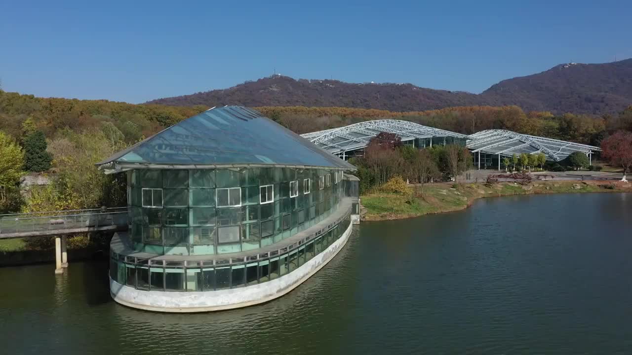 南京中山陵植物园视频素材