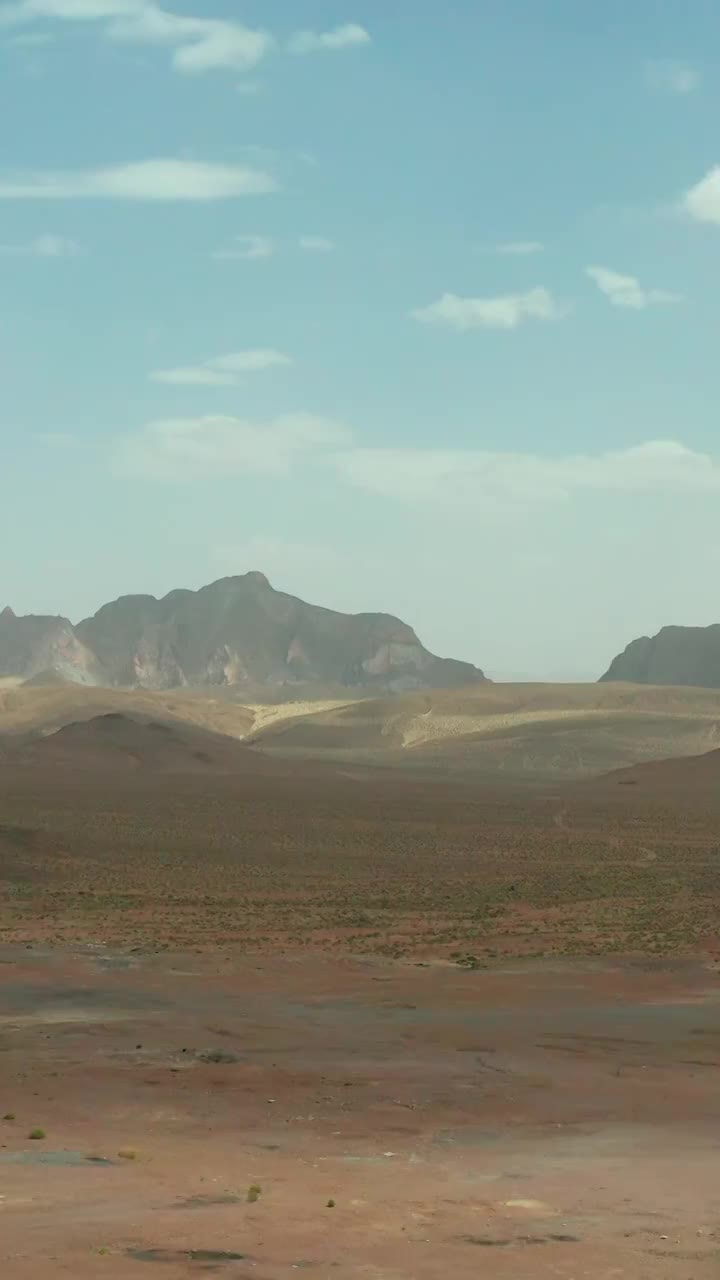 航拍青海德小高速沿途风景视频素材