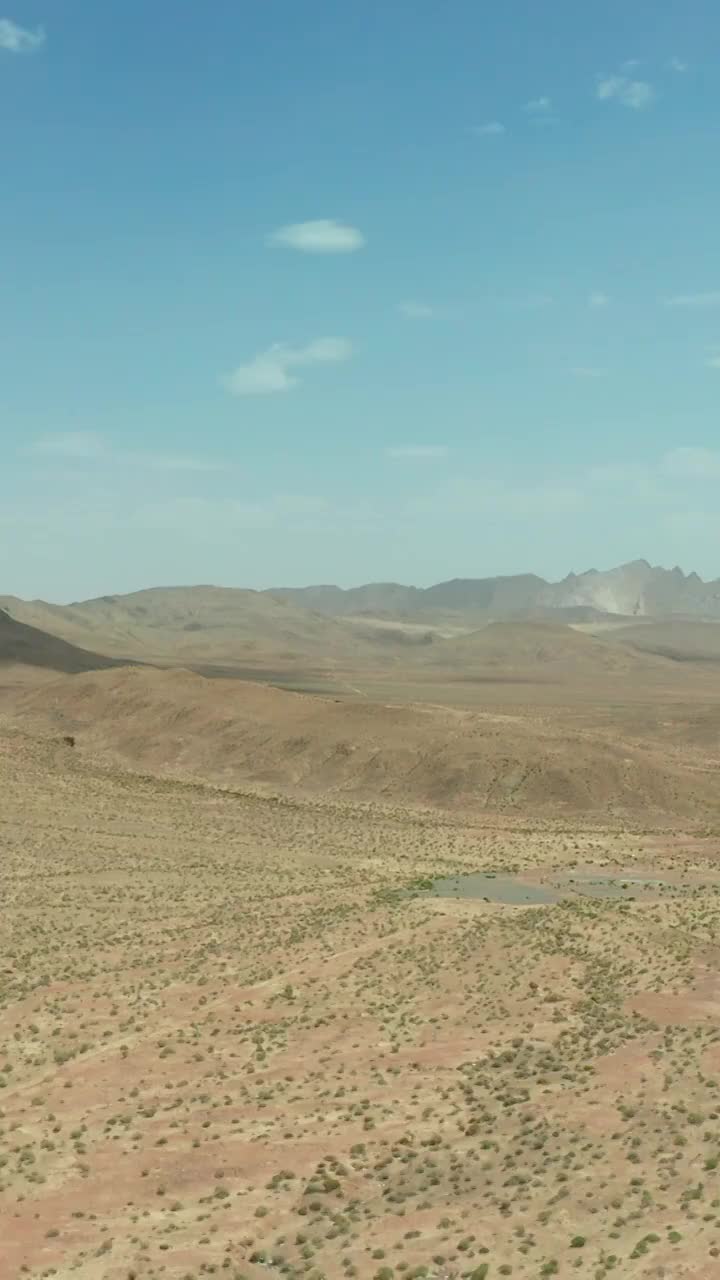 航拍青海德小高速沿途风景视频素材