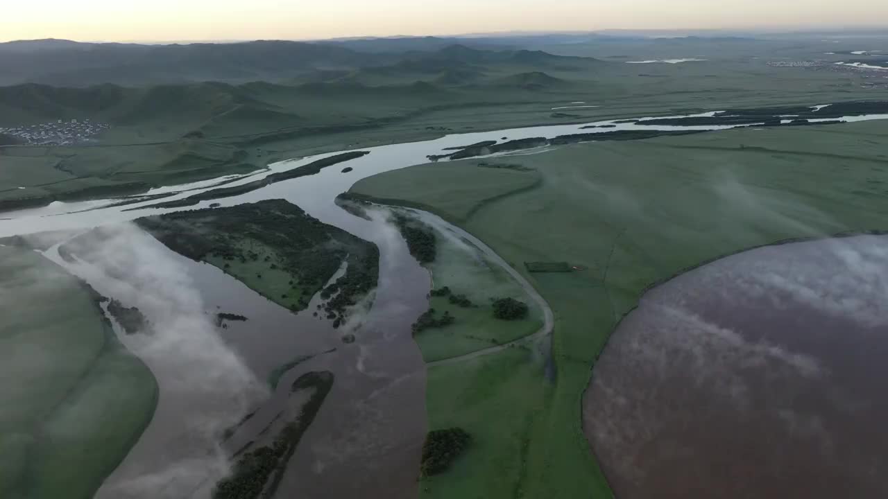 唐克黄河九曲视频素材