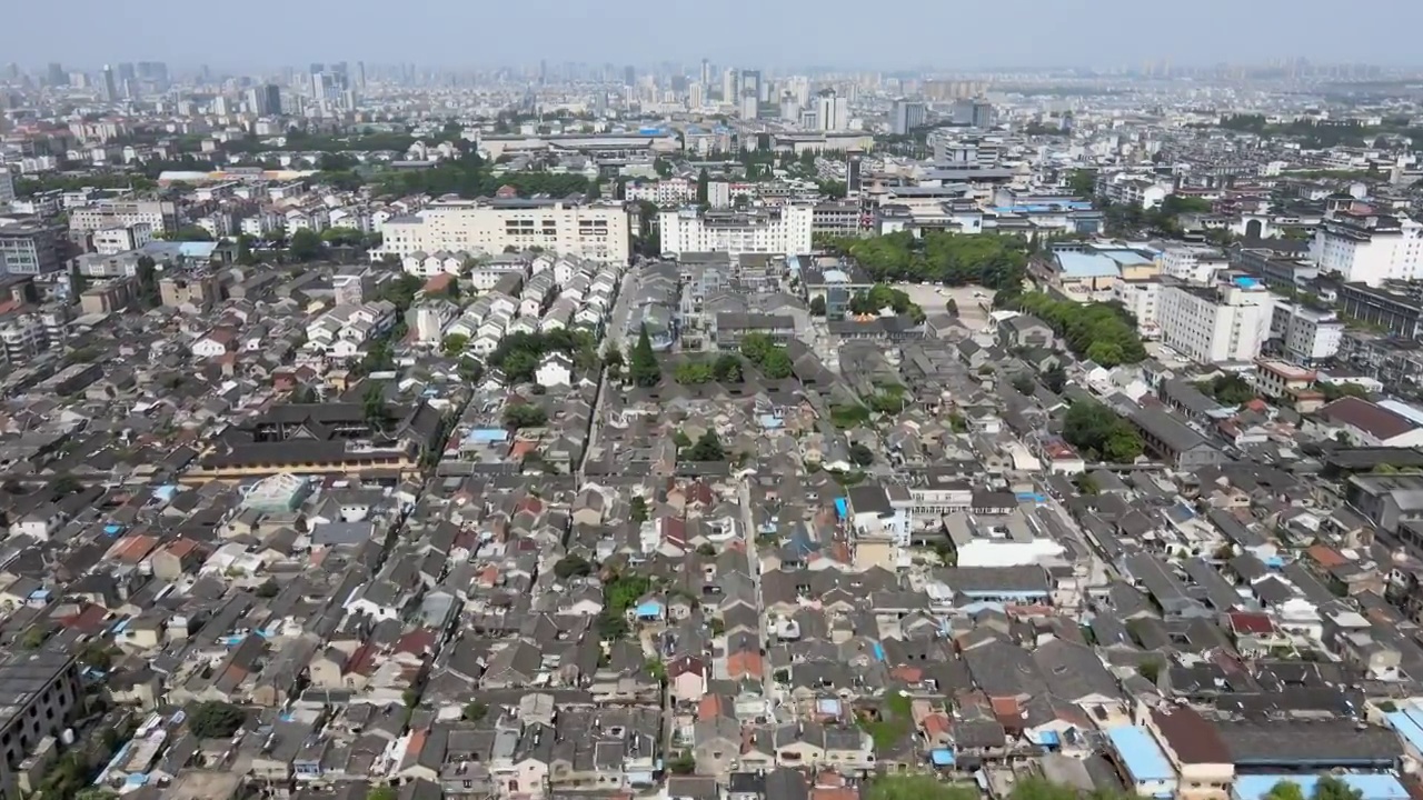 扬州市区视频素材