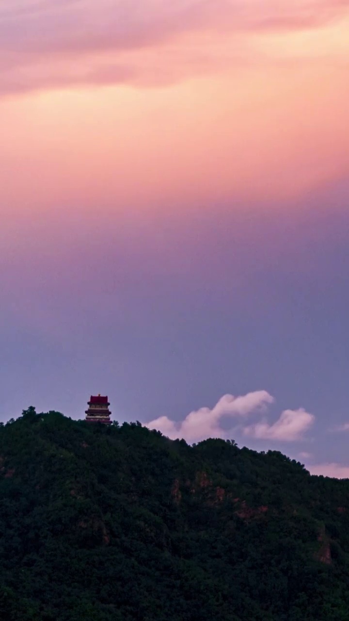 雨后山城视频素材