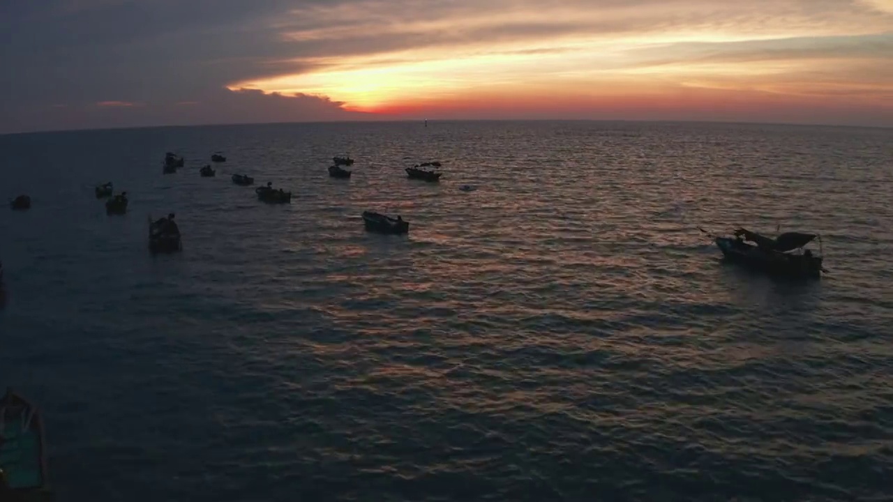 4K30P海南临高海岸风光航拍视频素材