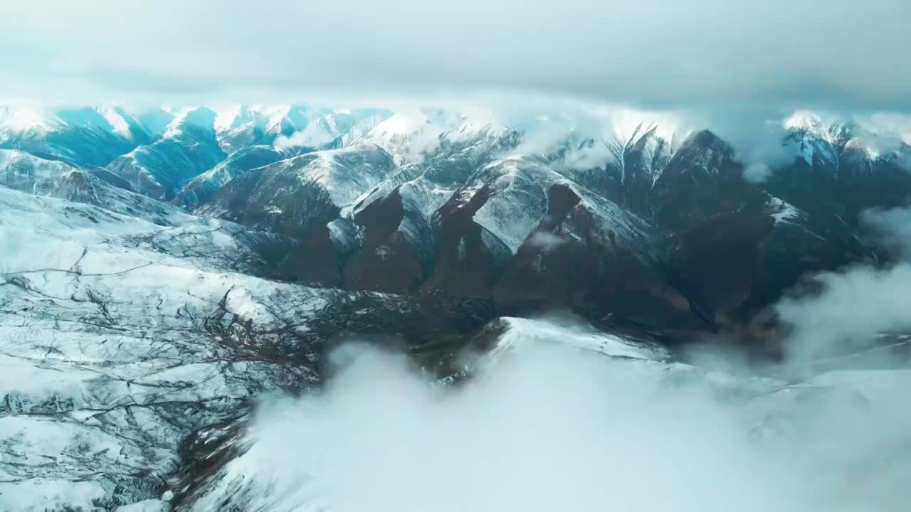 云雾山峦视频素材