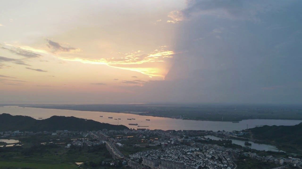 醉美夕阳红视频素材