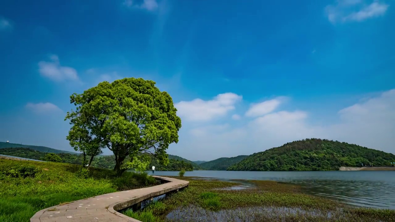 南京溧水无想山视频素材