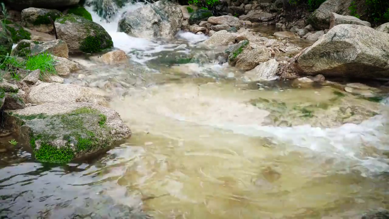 小河视频素材