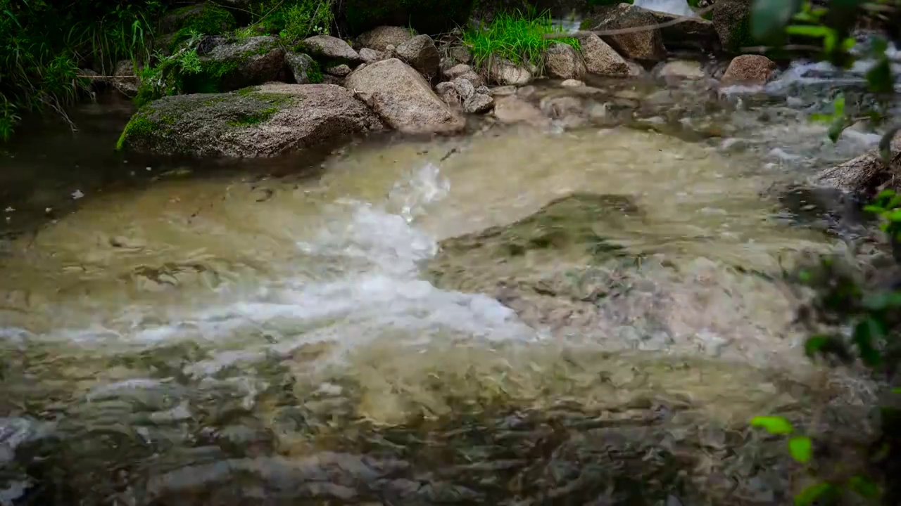 小河视频素材