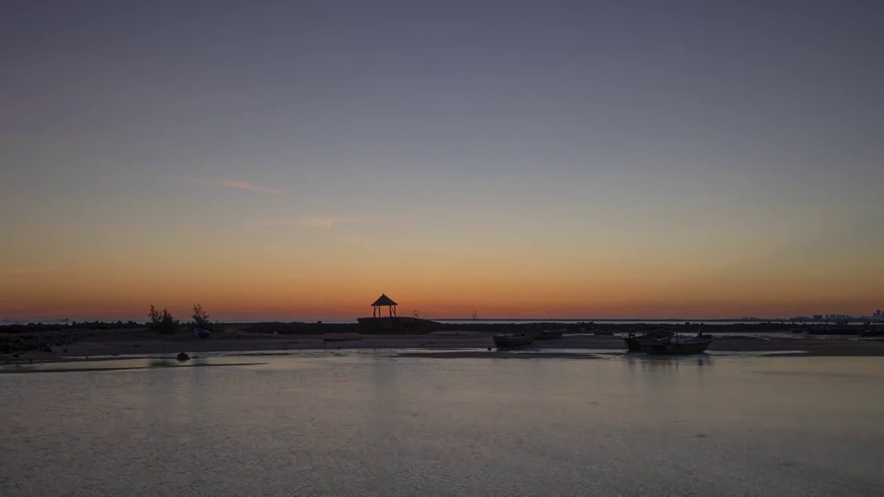 海口日出视频素材