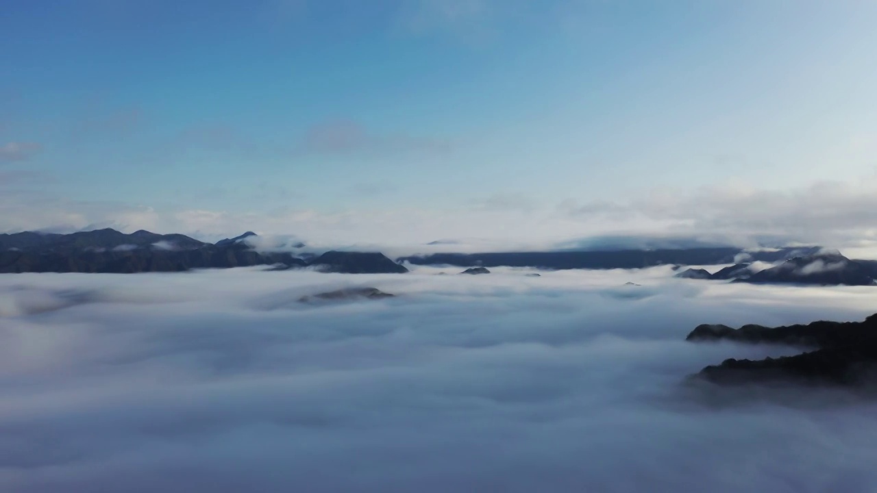 松阳云海视频素材