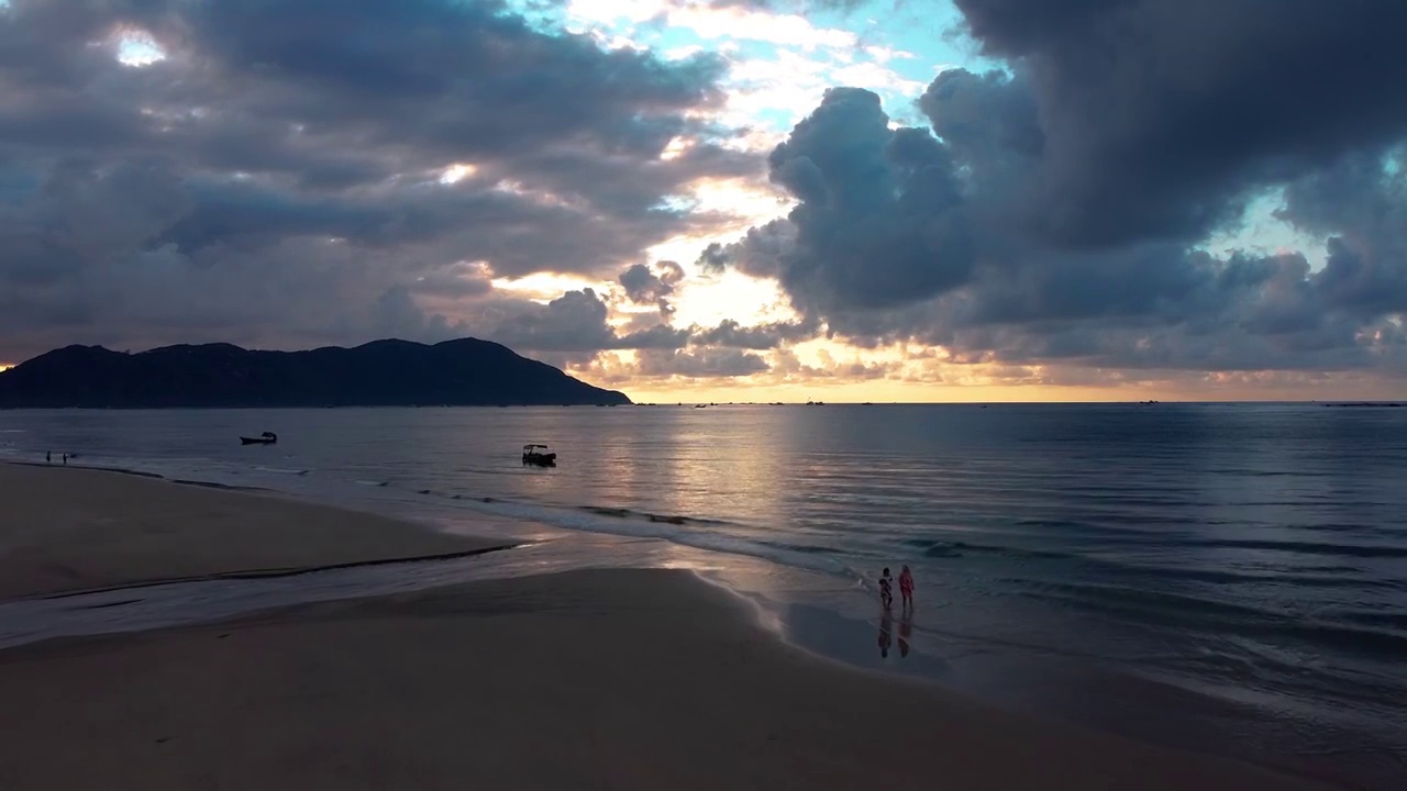 陵水清水湾视频素材