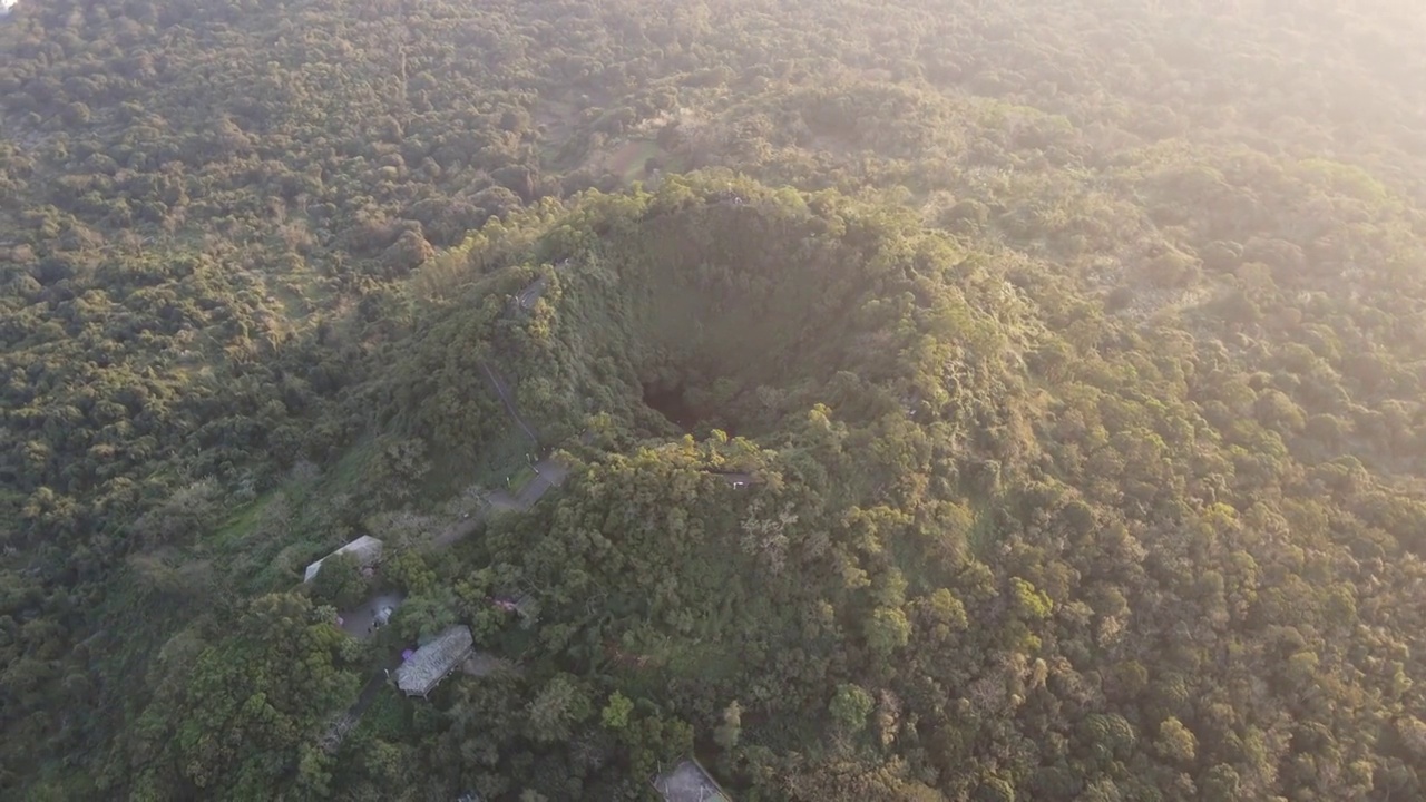 海南雷琼火山公园航拍视频下载