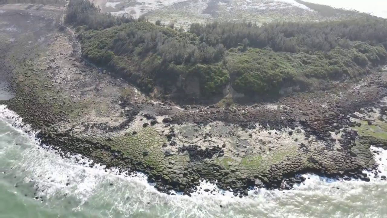 海南道伦港雷公岛航拍视频下载