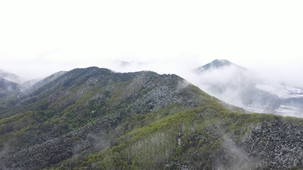 江苏句容九龙山 瓦屋山视频素材