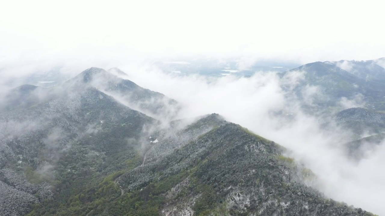 江苏句容九龙山 瓦屋山视频素材