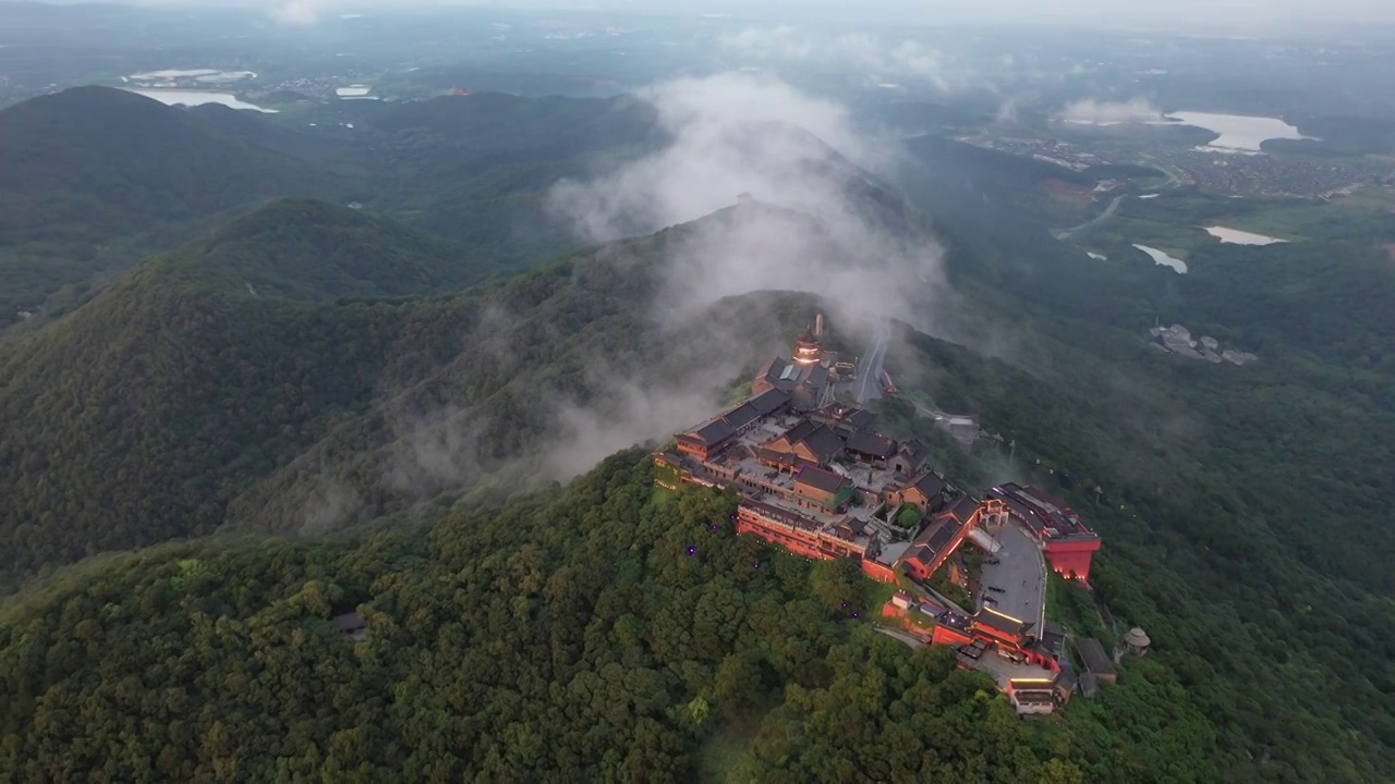 江苏句容茅山景区视频素材