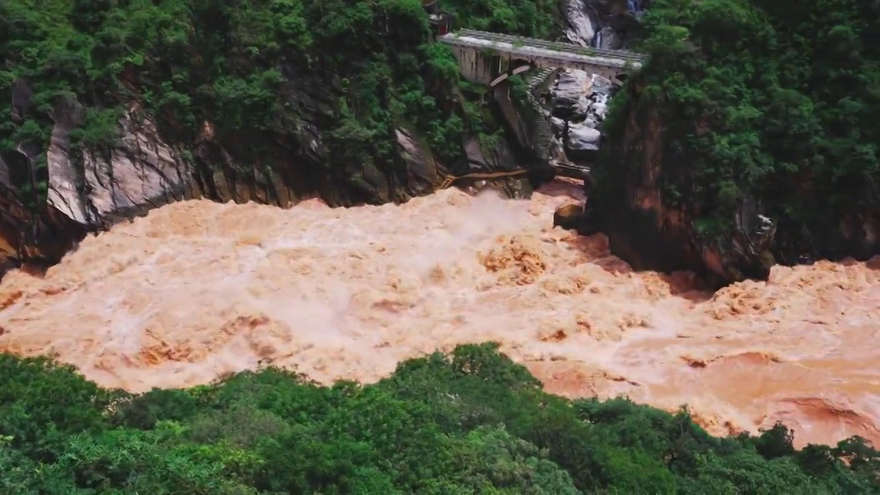 虎跳峡视频素材